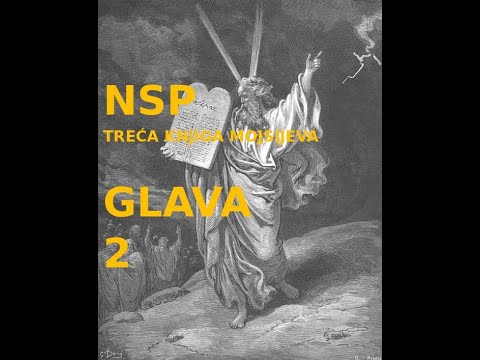 TREĆA KNjIGA MOJSIJEVA(NSP), GLAVA 2
