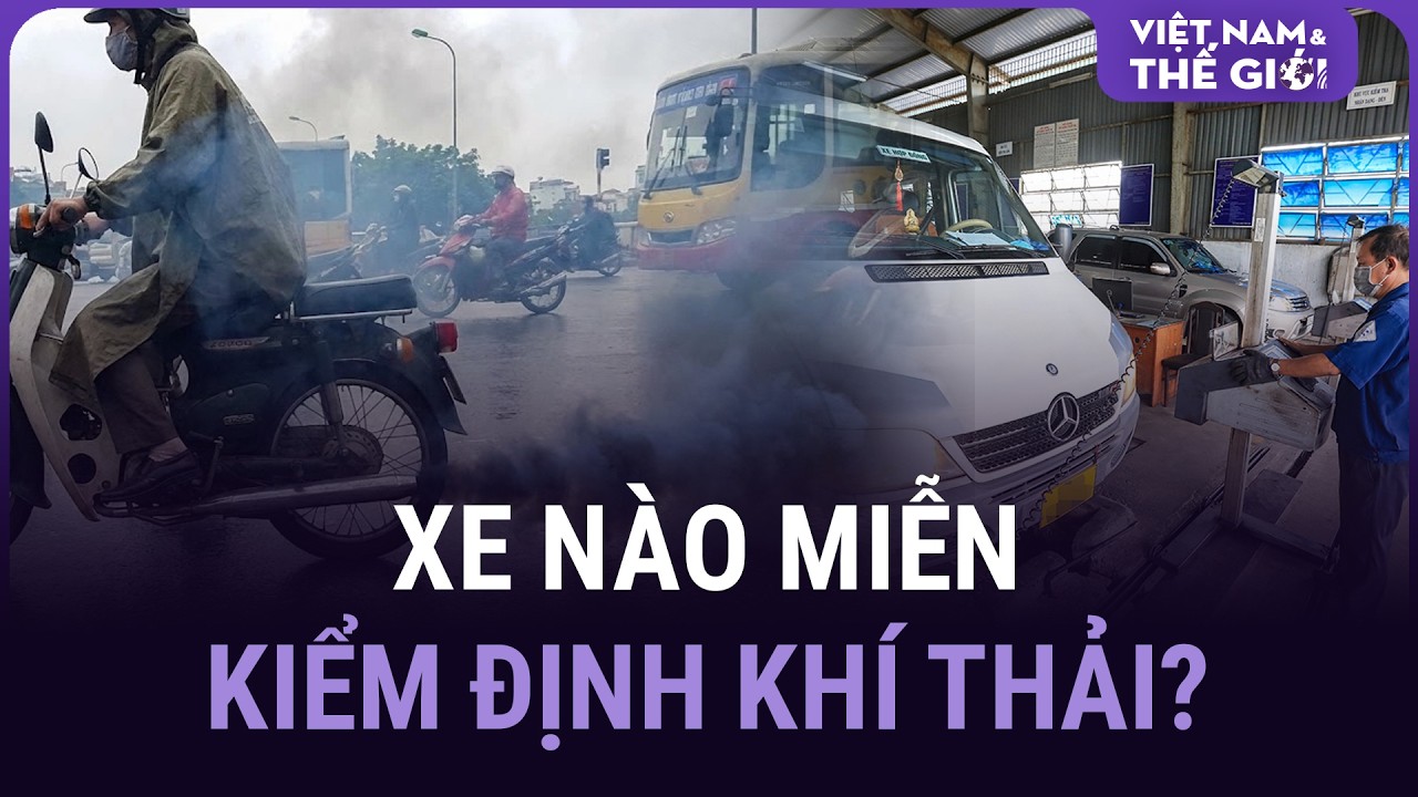 Xe máy dưới 5 năm có thể thoát kiểm định khí thải