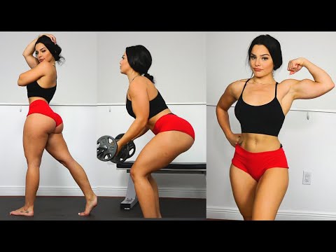 HOT Fitness Models Intense Home Gym Workout! Part 2