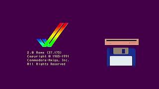 Commodore Amiga 500+ Boot Screen v2.0 ROM