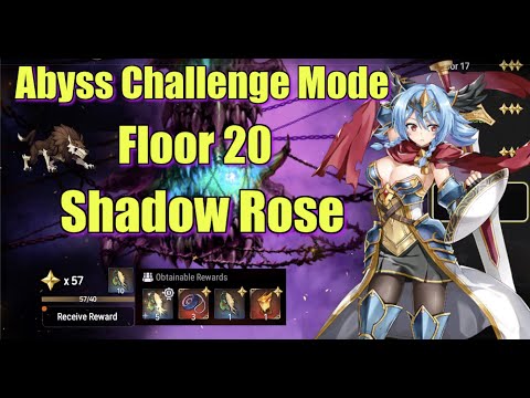 Epic Seven - Abyss Challenge Mode - Floor 20: Shadow Rose "Cheesed" - Tips, Tricks, & Strategies