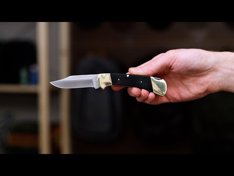 Buck Legacy 112 Ranger Vintage Tribute Black Micarta