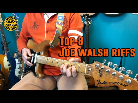 Top8 Joe walsh riffs