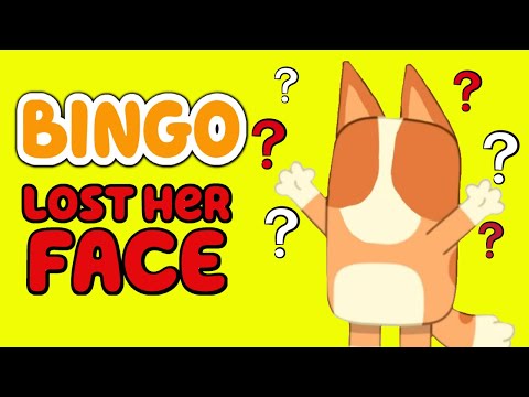 Bingo Lost Her Face! 🤪 | Funny Bluey | Bunya Toy Town