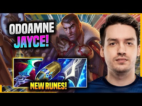 ODOAMNE TRIES JAYCE WITH FIRST STRIKE! - RGE Oodamne Plays Jayce TOP vs Jax! | Preseason 2022