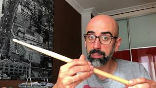 Video thumbnail for Drumsticks Sunday (Week 9): Long Taper (VicFirth Sig. Peter Erskine Big Band SPE3) - English Version by Drumsticks Sunday