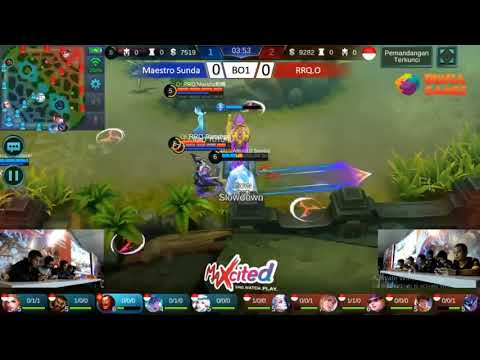 RRQ VS MAESTRO SUNDA   BANDUNG FINAL MAXCITED