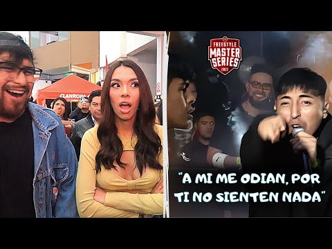 "HOY NO ROMPO UNA MASCARA, ROMPO UNA CARA DE VERDAD" NEKROOS vs LITZEN🔥Reacción desde el público!