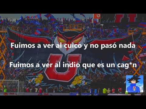 ME LO DIJO UNA GITANA -  VERSION PREVIA - LETRA - BARRA LOS DE ABAJO - UNIVERSIDAD DE CHILE