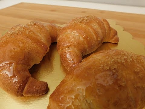 CORNETTI INTEGRALI AL MIELE 😍 fatti come quelli del bar 😊 Le ricette di zia Franca
