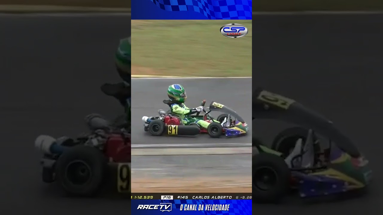 Se liga nos pegas! 🔥 Categoria Mirim pela 6ª Etapa de 2026 da Copa São Paulo Light de Kart - 2026.