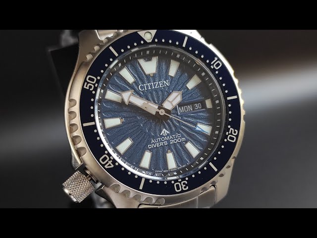 ساعة سيتيزن برو ماستر أوتوماتيكية رجالية - NY0136-...