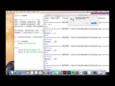 Advanced Python Gcse Level Using The Evaluate Eval Function