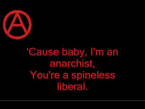against me! - baby i'm an anarchist (lyrics)