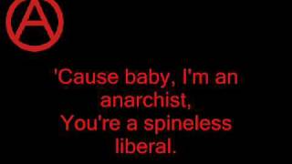 against me! - baby i&#39;m an anarchist (lyrics)
