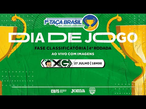 Taça Brasil Sub10 Masculino Divisão Especial - A. A. Pelezinho x Goiás - 4ª Rodada - Ao vivo