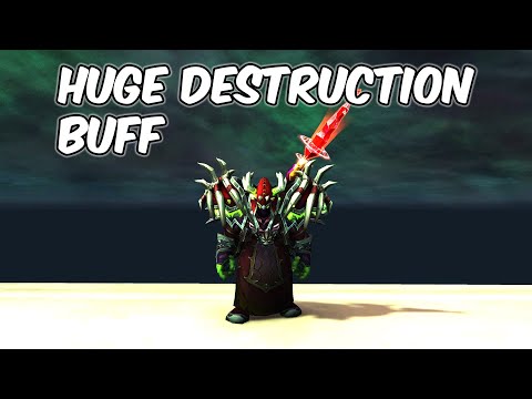 BIG DESTRUCTION BUFF - 10.0 Destruction Warlock PvP - WoW Dragonflight PvP