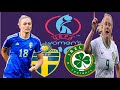Sweden vs Ireland - women's Euro Qualification