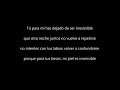 Intocable _ Invisible (Letra)