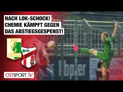 Nach Lok-Schock! Chemie kämpft gegen das Abstiegsgespenst: Chemie - ZFC | Regionalliga Nordost