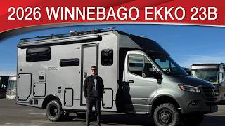 A preview image of the linked video showcasing 2026 Winnebago EKKO 23B