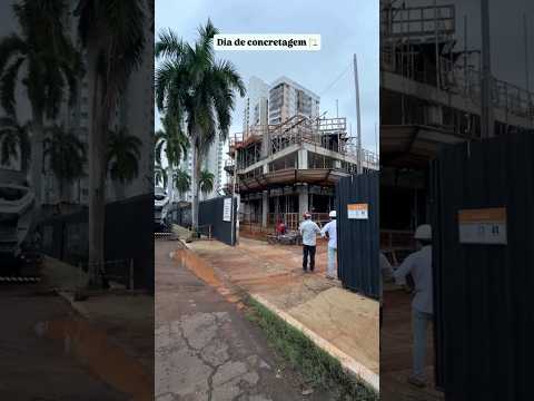 Edifício Magnific Residence - Dia de concretagem, Imperatriz Maranhão #shorts #2026 🏙️
