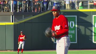 Luis Patiño and the TinCaps blank Dayton 12-0 on 7/25/18 - video courtesy: WDTN