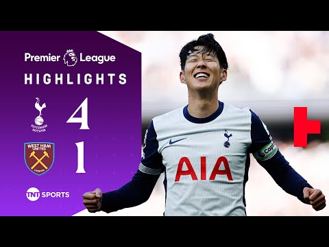 Spurs Run Riot As West Ham Hammered ⚪⚒️ | Tottenham 4-1 West Ham | Premier League Highlights