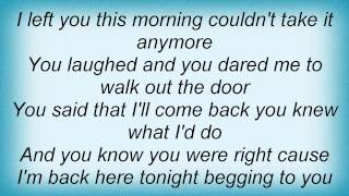 Kitty Wells - Begging To You Lyrics