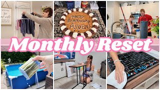 Monthly Home Reset | Clean With Me & Reset for a Fresh Start