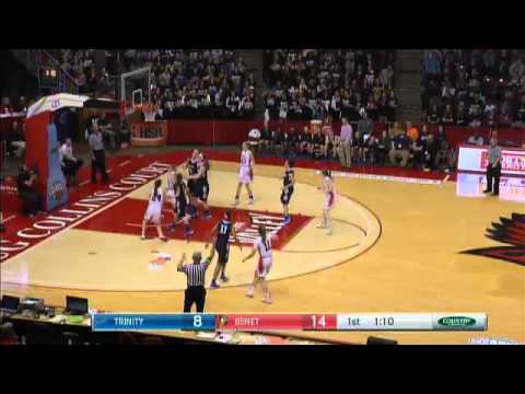 Kathleen Doyle shows the smooth stroke for Benet Academy