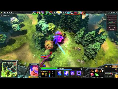 Mirana and Shadow Demon gank combo