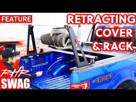 RHR Slyde Pro Retracting Tonneau Cover & Truck Rack Combo