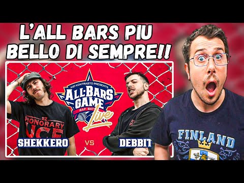 Reaction a Shekkero Vs Debbit All Bars Game LIVE