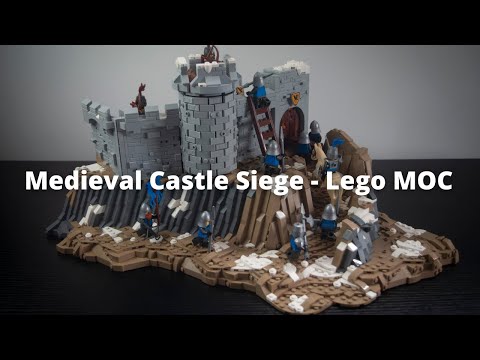 Lego Castle MOC - Medieval Castle Siege