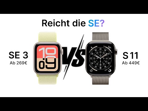 Reicht die Apple Watch SE 3? Series 11 vs SE (Gen. 3) 