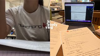 junior college productive study vlog singapore 🧸🤍 | week in my life as a jc1 student !!
