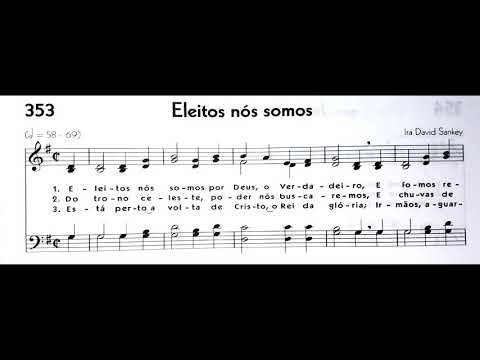 Hinário 5 CCB - Hino 353 - Eleitos nós somos - Strings - Teclado Yamaha PSR S670