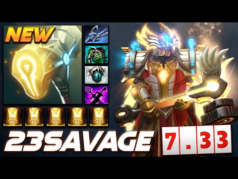 23savage 7.33 Omiknight New Meta - Dota 2 Pro Gameplay [Watch & Learn]