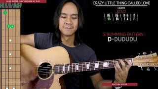 Crazy Little Thing Called Love Guitar Cover Acoustic - Queen 🎸 |Tabs + Chords|