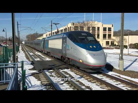 4 Acelas In 20 Minutes At Clinton Station! 2.18.17