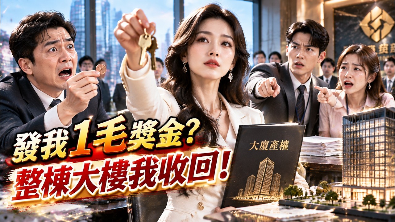 我替公司拿下3000萬營收，老闆卻只發我1毛錢獎金，未婚夫還聯合我資助的實習生污衊我挪用公款！我沒吵