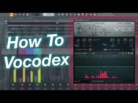 FL Studio 20 Quick Tips - How to Vocodex