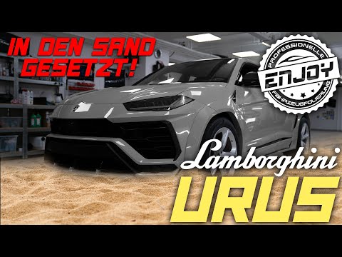 Lamborghini Urus in den Sand gesetzt! | Enjoy Fahrzeugfolierung