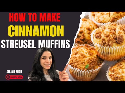đ§ Soft & Buttery Cinnamon Streusel Muffins | Easy Bakery-Style Muffin Recipe at Home!
