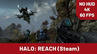 Halo Reach No HUD mod - 4K 60FPS gameplay