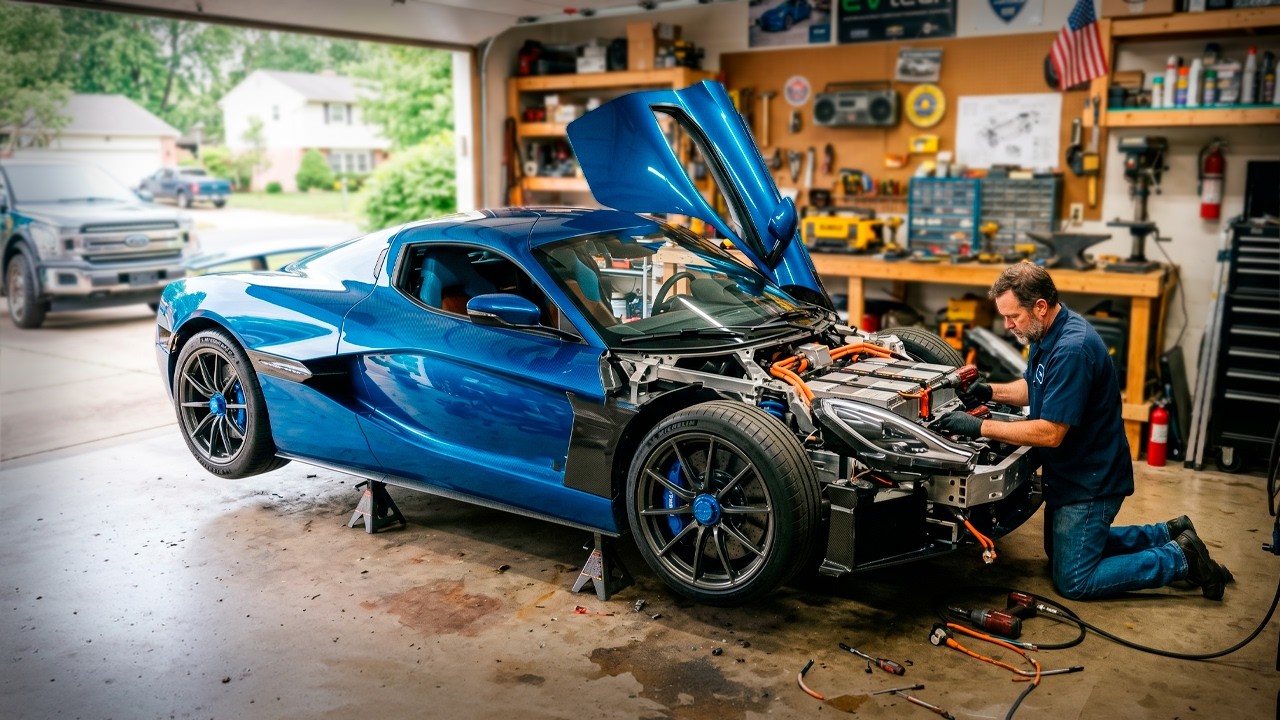 He Spent 3 YEARS Building His Own ELECTRIC SUPERCAR From Scratch