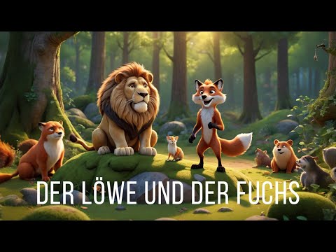 Fabeln für Kinder - Der Löwe und der Fuchs