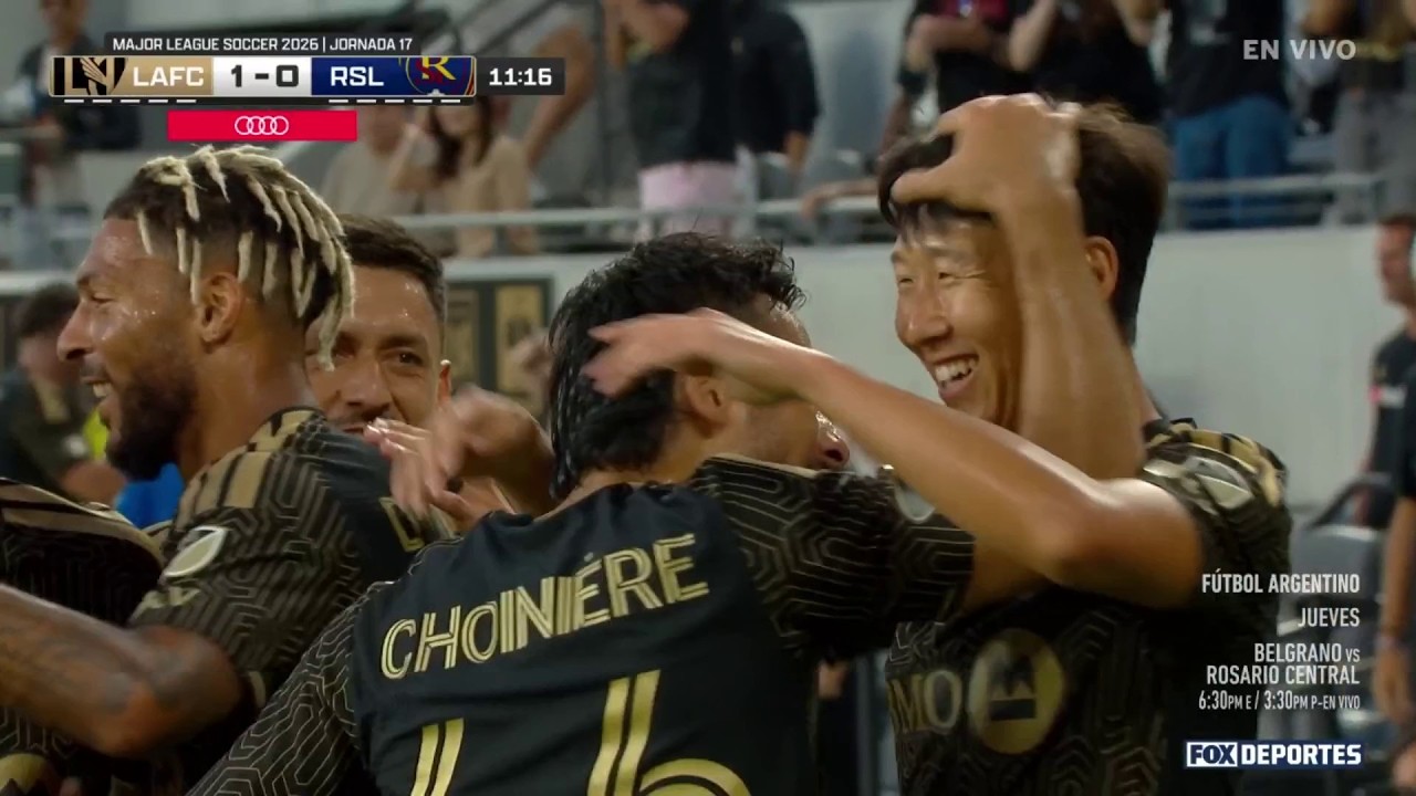 😎 GOLAZO Son Heung-min | LAFC 1-0 Real Salt Lake | MLS 2026