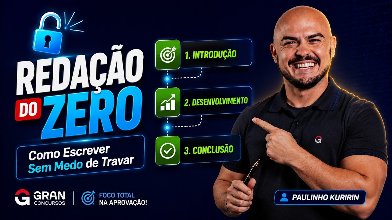 Redação do Zero: Como Escrever Sem Medo de Travar
